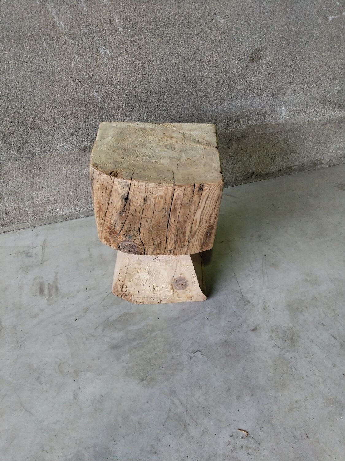 Brutalist stool