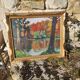 Oil painting on panel - signed Lucien Frennet - framed