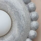 Luna Tall Raku Wall Lamp