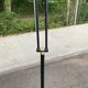 Italian vintage black & brass floor lamp — Articulated with Relco dimmer 19