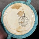 Longwy: Important bowl or empty pocket in polychrome cloisonné enamels