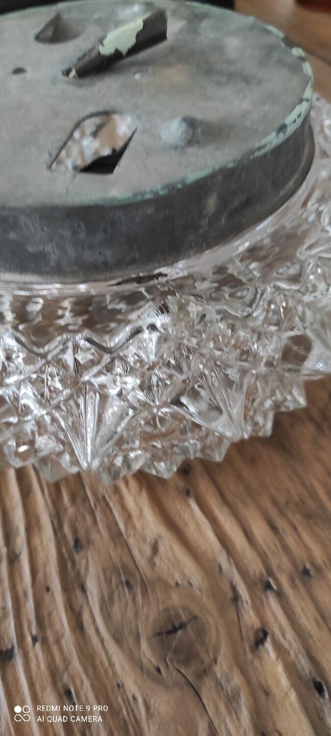 Vintage Glass Ceiling Light