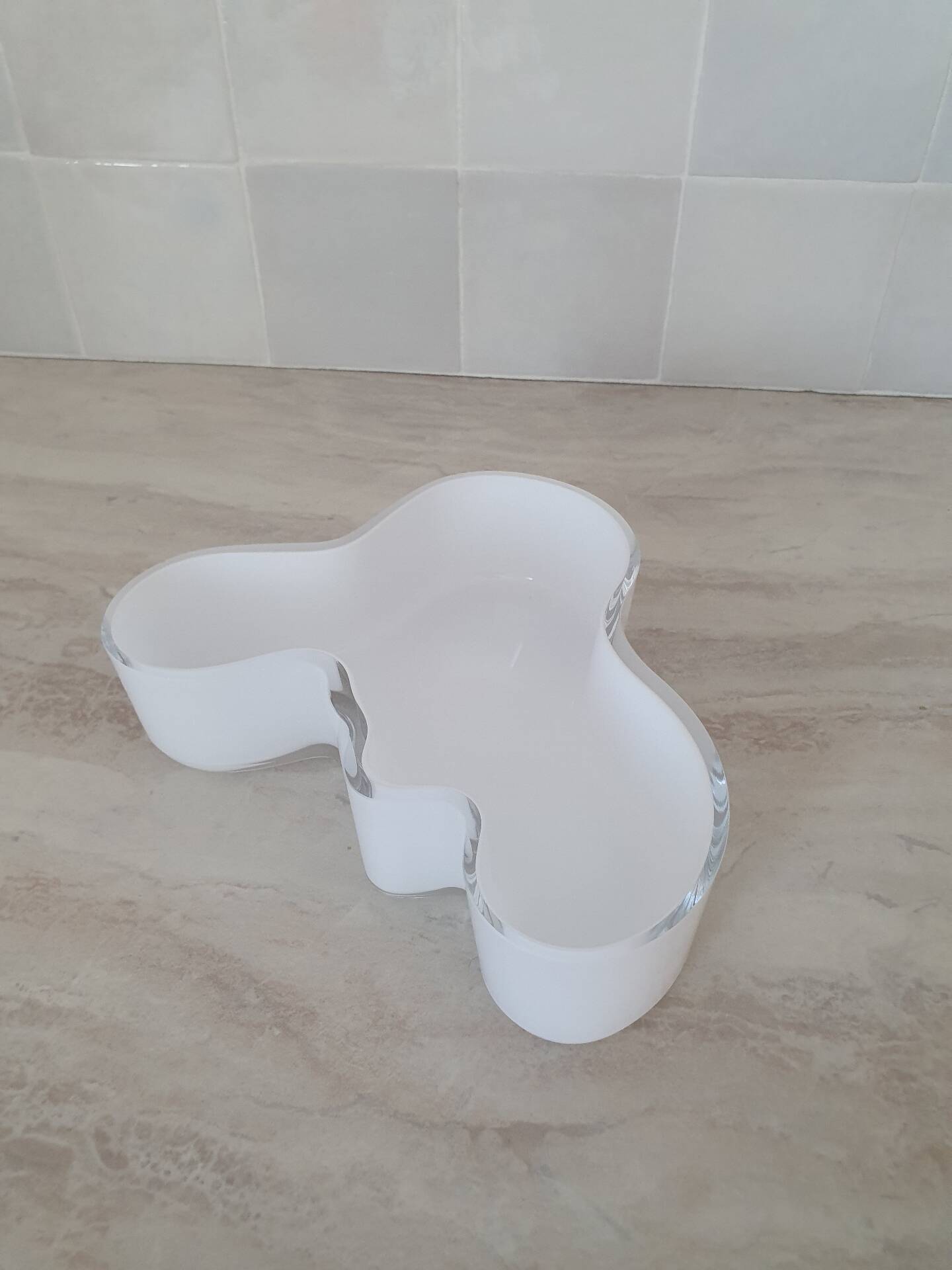 Aalto Alvar - Iittala / Opal glass bowl / Finnish design
