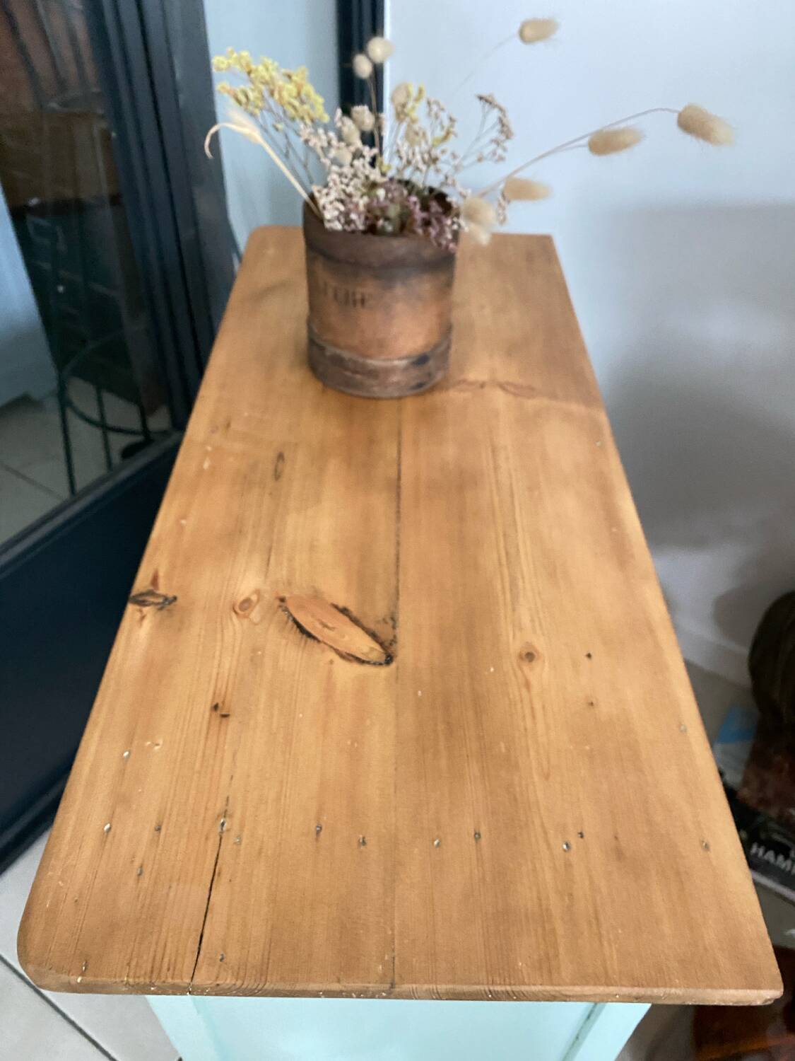 Almond green Parisian sideboard