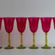 Vintage Crystalex Wine Glasses Set of 6 – Bohemian Glass