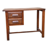 small varnished wood desk