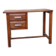 small varnished wood desk