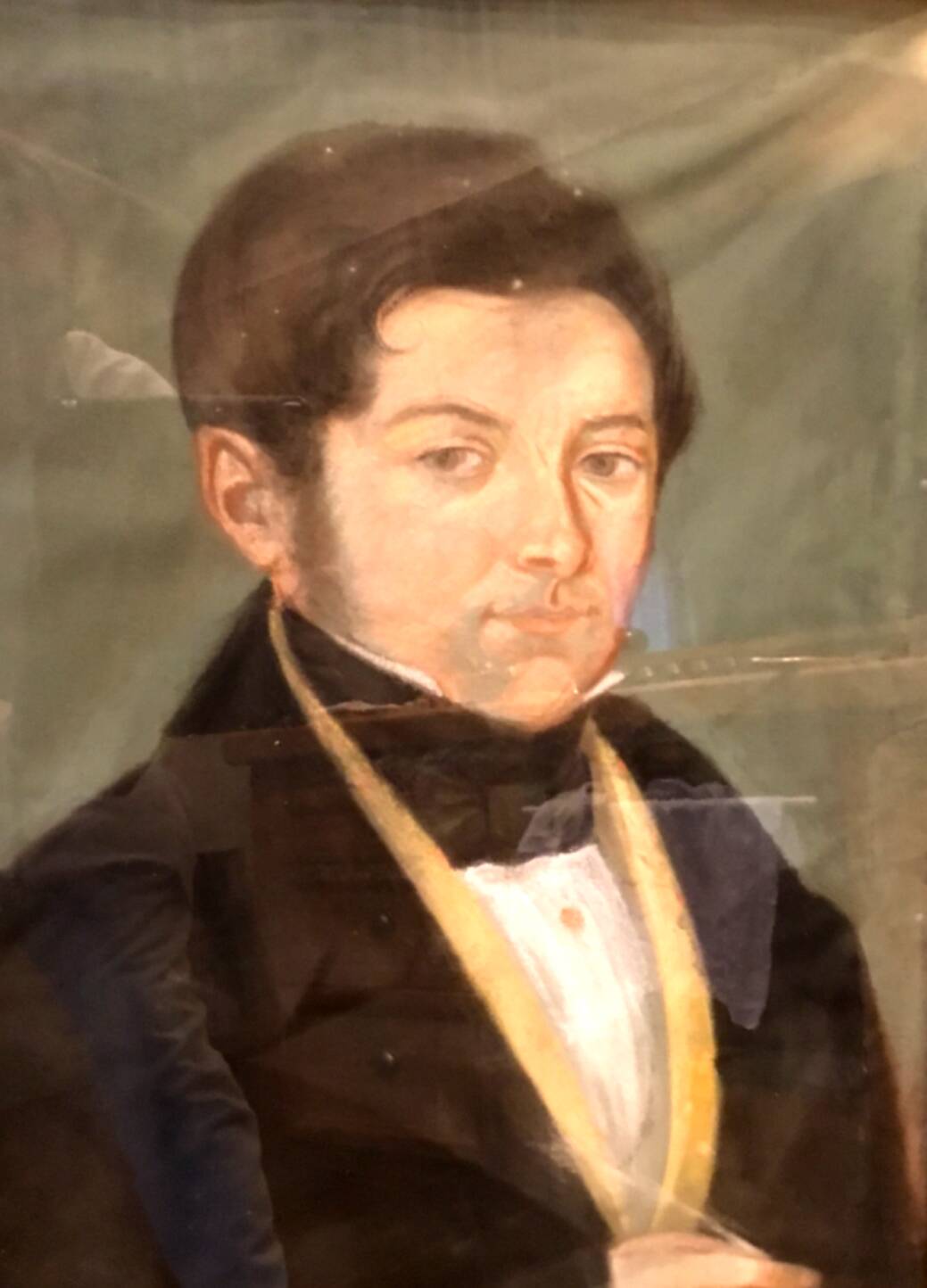 19th century French school.portrait of notable.pastel