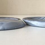 Pair of decorative plates signed innocenti annees 50