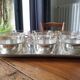Silver coffee set and glass schott mainz 1970