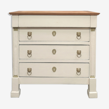 Commode directoire shabby patina parisienne 50 60