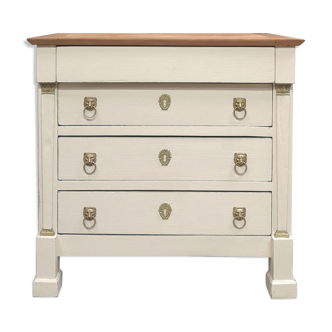 Commode directoire shabby patina parisienne 50 60