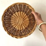 Storage chest, woven wicker basket