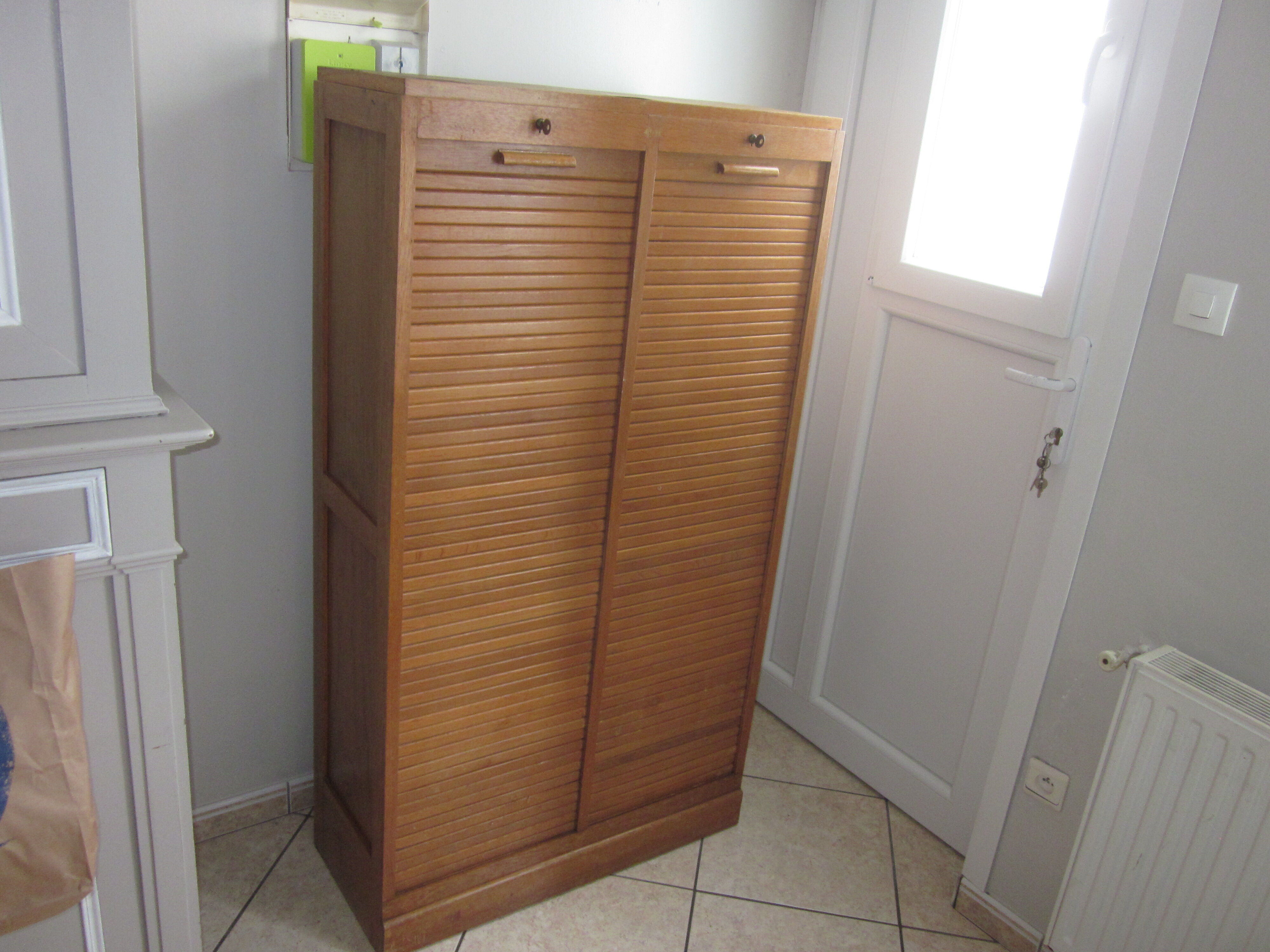 Double curtain binder from the 60s