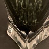 glass vase, height 27 cm