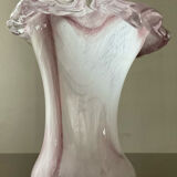 Vase champignon vintage en pâte de verre Murano