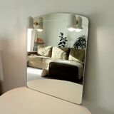 Vintage 90s illuminated mirror