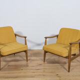 GFM-87 armchairs by Juliusz Kedziorek for Gościcińskie Furniture, 1960s, Set of 2