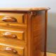 Art Nouveau Mahogany Desk Plate by Emile Gallé