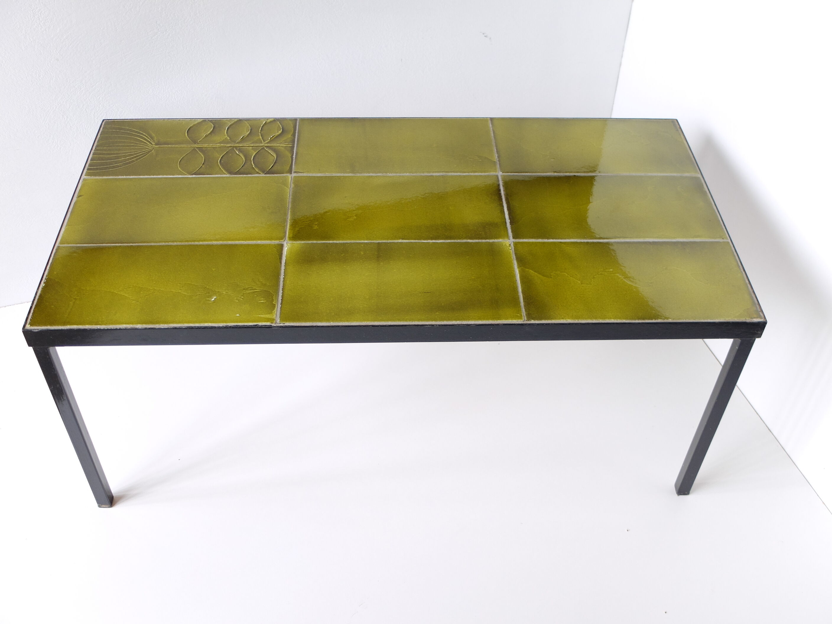 Coffee Table Signed Roger Capron, 1960
