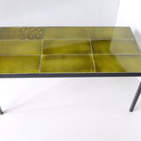 Table basse signée Roger Capron, 1960