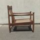Pair of scandinavian armchairs 50s solid teak