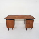 Bureau en teck du milieu du siècle, Pays-Bas des années 1960