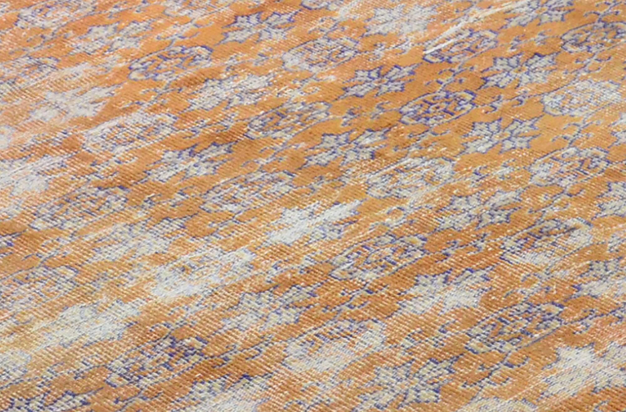 Tapis Oushak Authentique – Tons Moutarde & Ivoire, 175 x 250 cm