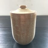 Sandstone salt pot
