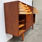 Modern Danish mid-century enfilade, teak, 1960s