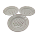 Set of 3 Betty hollow plates from the Lunéville factory