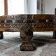 Ancient Indian coffee table Chakki