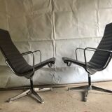 Pair of Charles & Ray Eames EA 116 armchairs edited by Herman Miller 1960