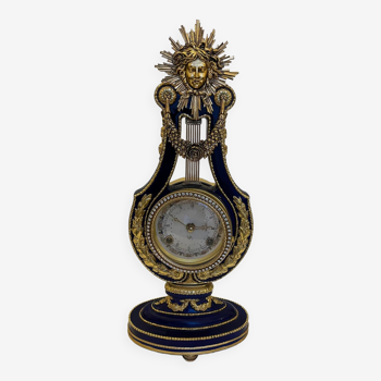 Marie Antoinette porcelain clock