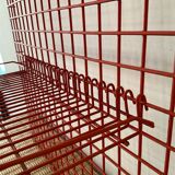 Binetta Seccose wall grid shelf in the style of the 70s-80s.