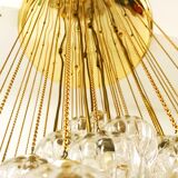 Murano crystal for sculpture chandelier 1970