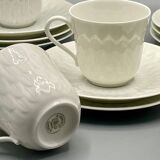 Manufacture Vignaud, Limoges, coffee service for 9 people