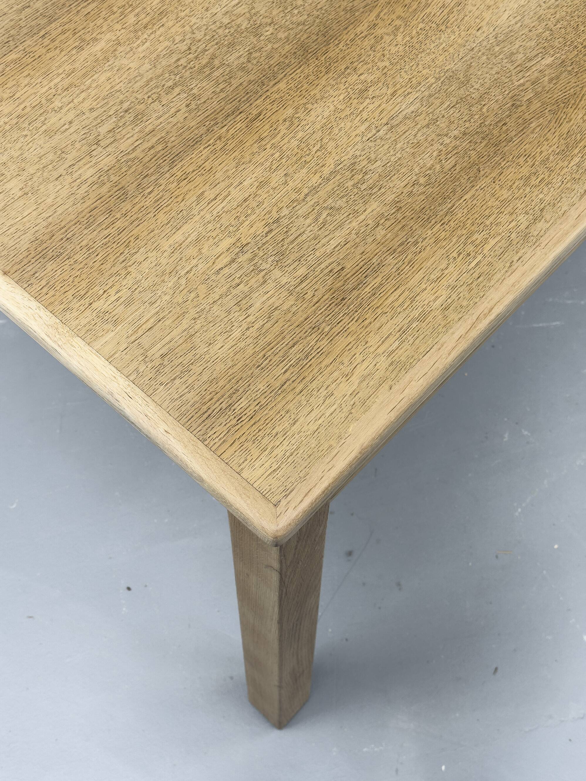 Extendable Oak Dining Table, 1970s