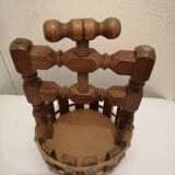 Old nutcracker and walnut presoir