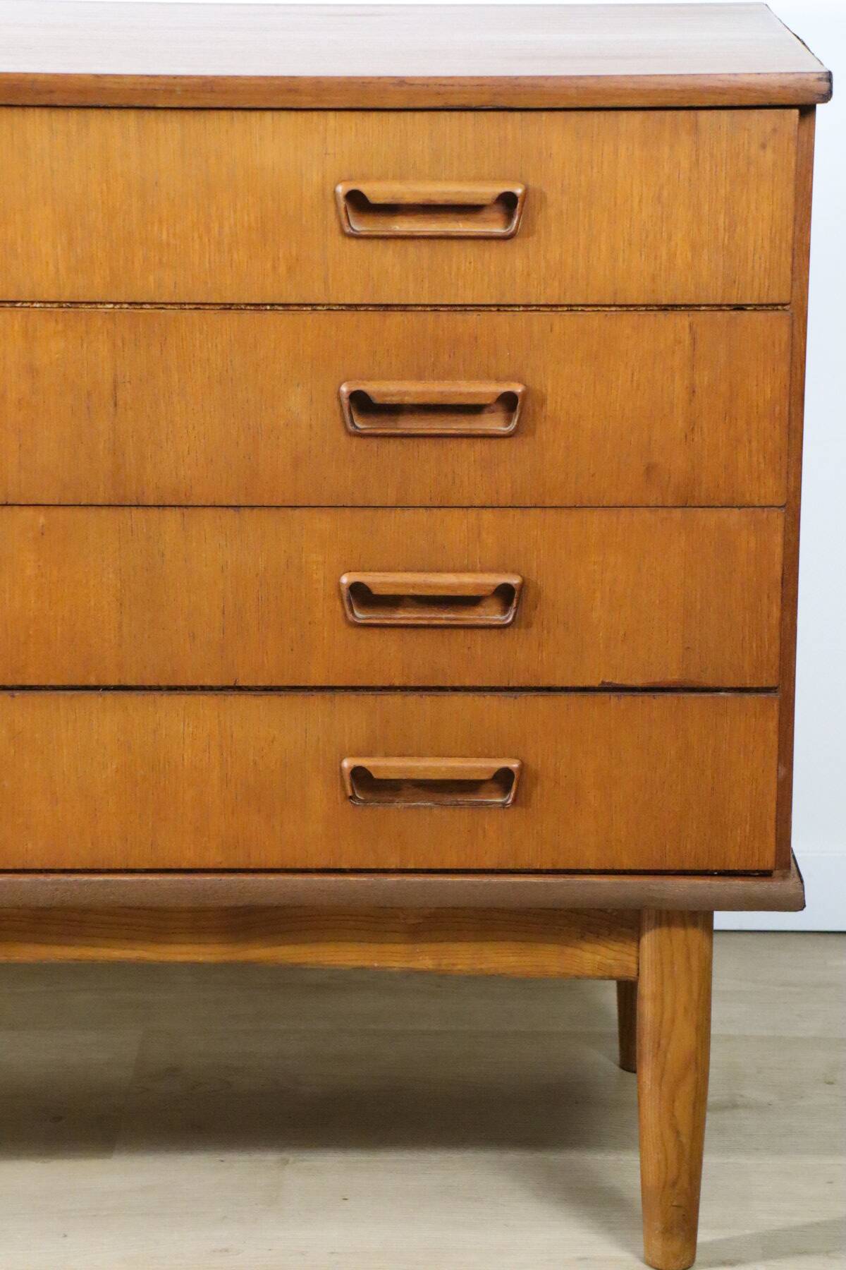 Scandinavian teak chest of drawers, 1960