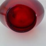 Vase doilies glass of Murano of Flavio polite 50