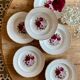 Set of 6 plates hollow vintage Moulin des Loups
