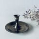 Old silver candle holder