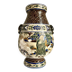 Polychrome sandstone vase from Biên Hoa - Vietnam