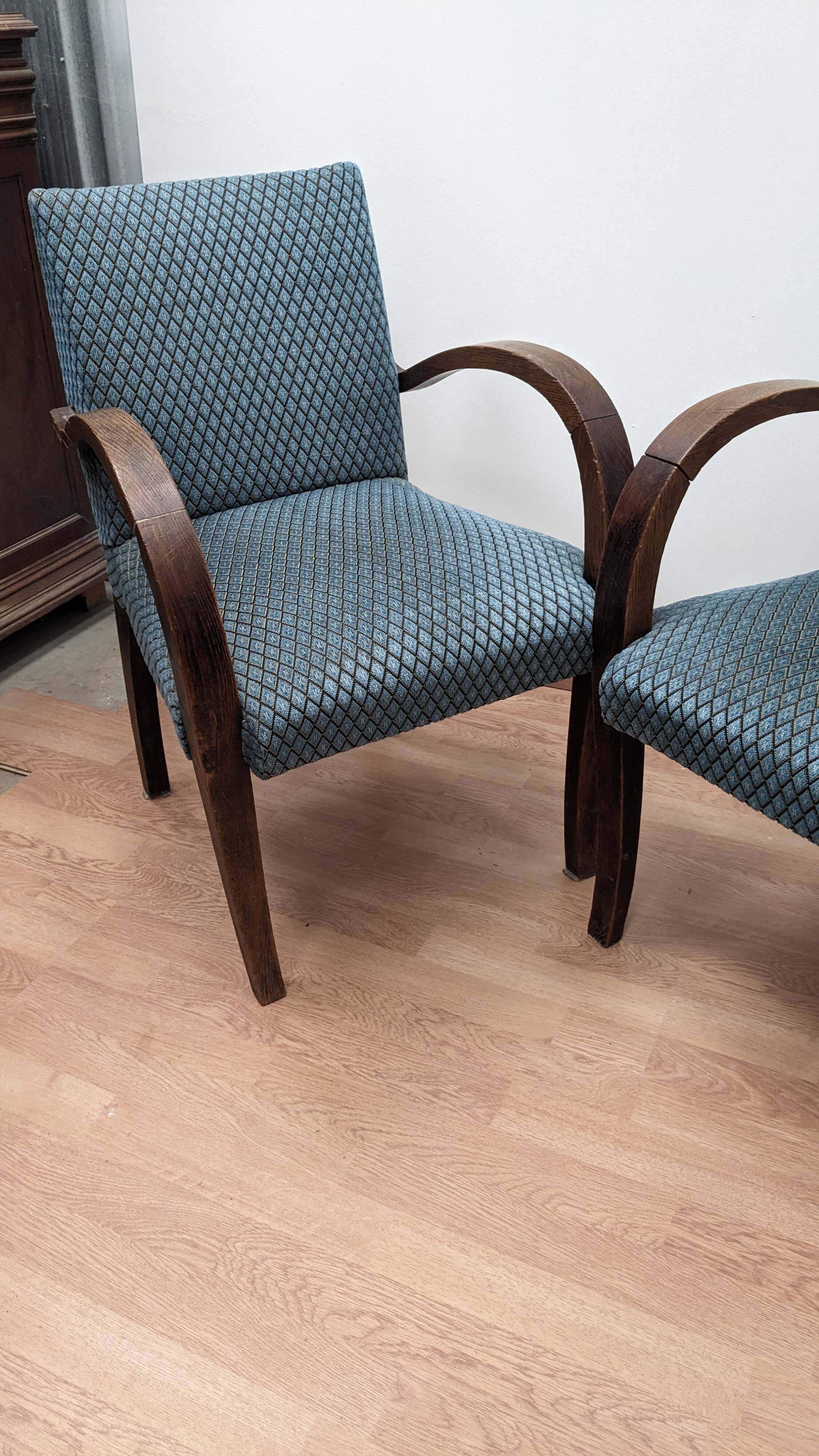 Bridge armchair (pair)