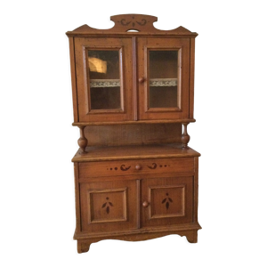 Buffet ancien pour poupée