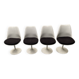 4 Saarinen knoll tulip chairs