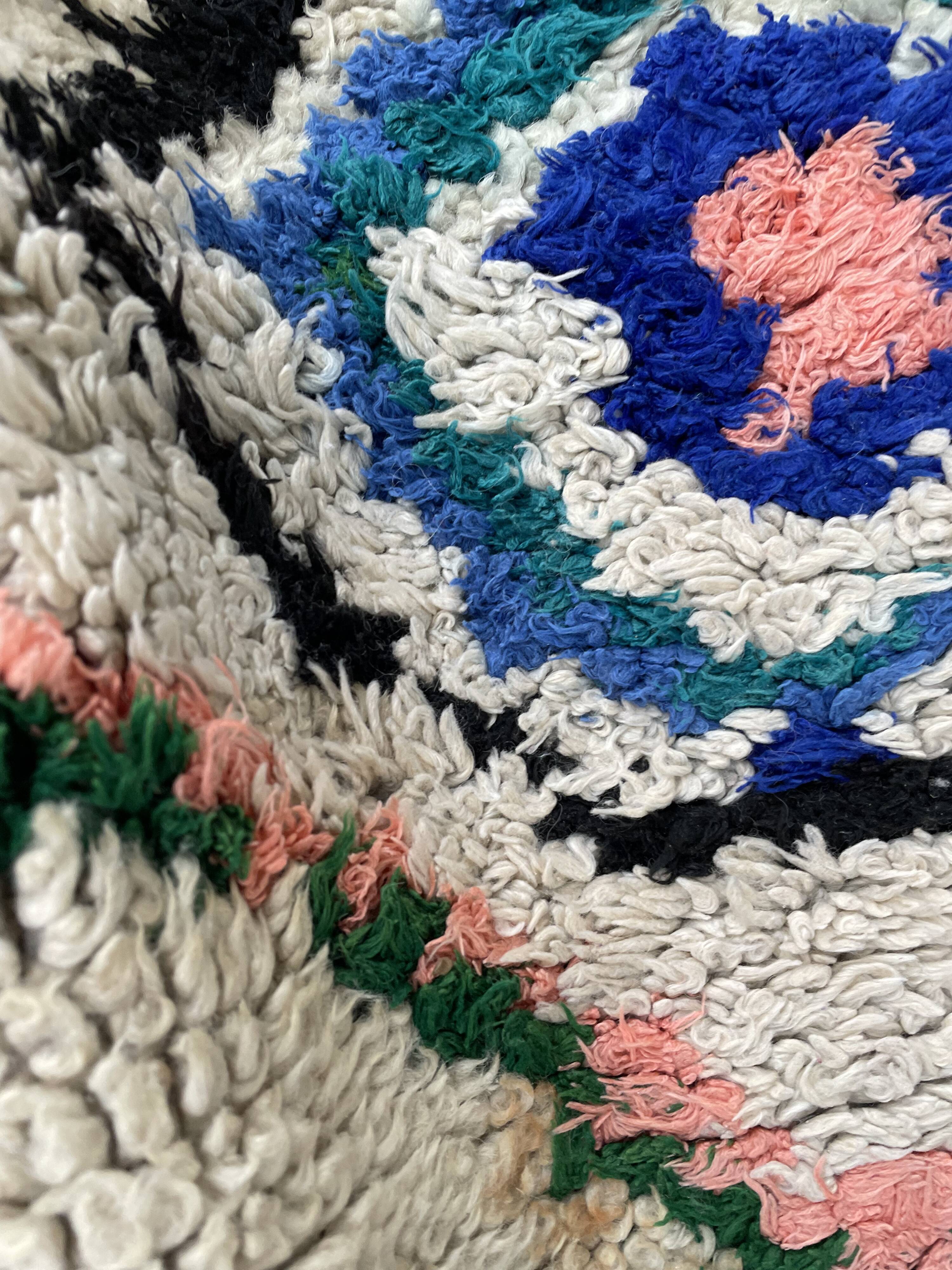 Berber carpet Azilal 85x175 cm