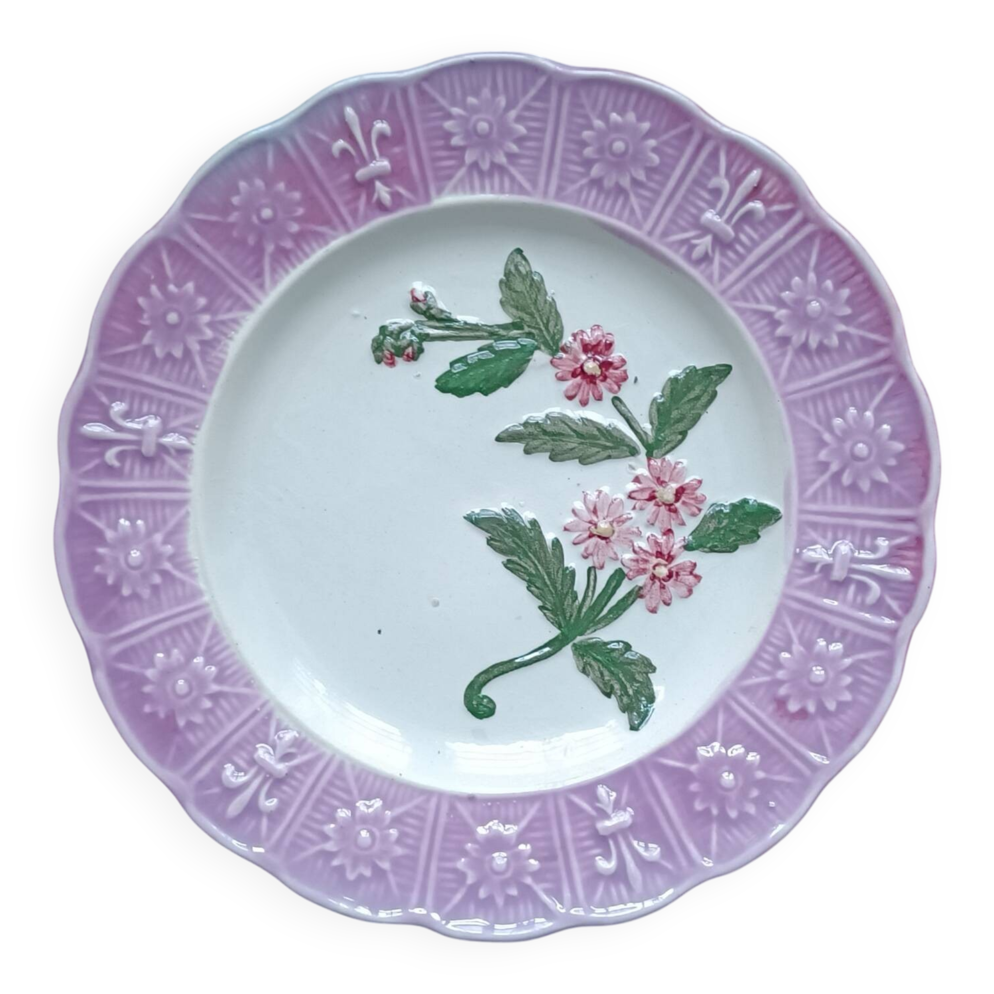 Orchies earthenware plate