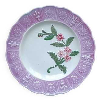 Assiette barbotine Orchies